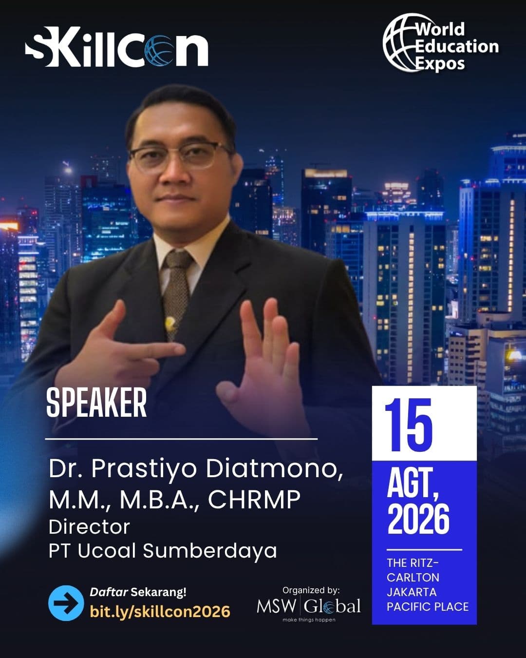 Dr. Prastiyo Diatmono, M.M., M.B.A., CHRMP